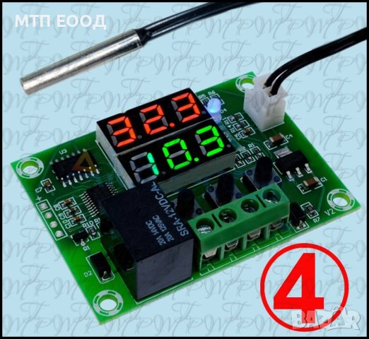 Терморегулатор до 110C, температурен контролер, температура регулиране, NTC, градуса, снимка 4 - Друга електроника - 42422075