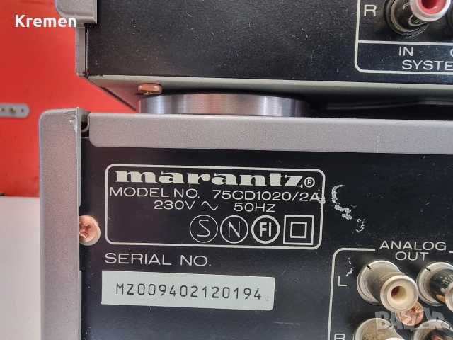 MARANTZ. 75SD1020/2A, снимка 13 - Ресийвъри, усилватели, смесителни пултове - 53885248