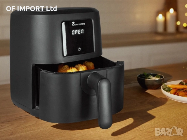 Фритюрник на Горещ Въздух Air Fryer BERGNER Masterpro 1500W 4L