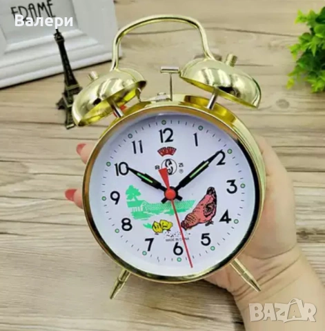 Класически ретро механичен будилник, снимка 4 - Други стоки за дома - 53204961