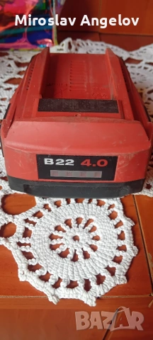 батерий Hilti 8ah,4ah, снимка 7 - Други инструменти - 54355930
