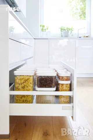 НОВИ! Kутии за съхранение 5 броя Tefal Optima контейнери за съхранение на храна, снимка 3 - Аксесоари за кухня - 53935219