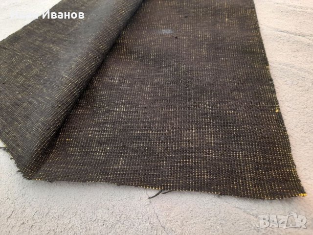 Стар ръчно тъкан плат 4,5 м на 40 см, снимка 4 - Други - 31951634