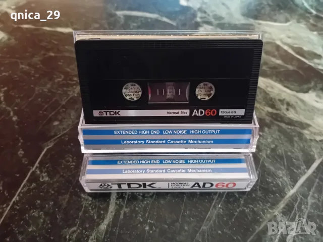 TDK AD-60 /2/ аудио касети, снимка 2 - Декове - 56280989