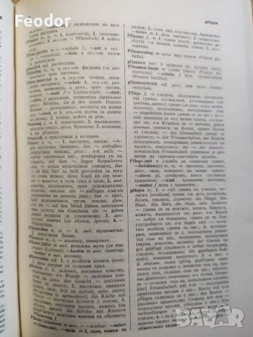 Немско-български речник в два тома , снимка 4 - Чуждоезиково обучение, речници - 40183678