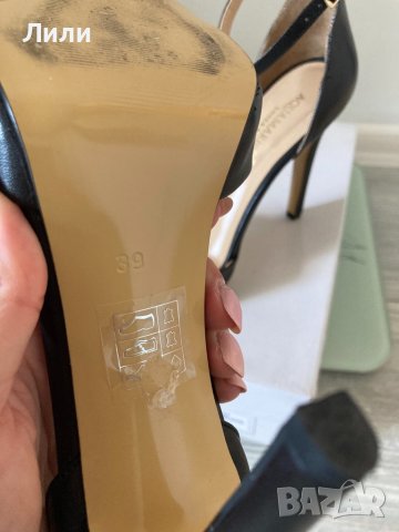 Токчета Aquamarine, снимка 3 - Дамски обувки на ток - 37534295