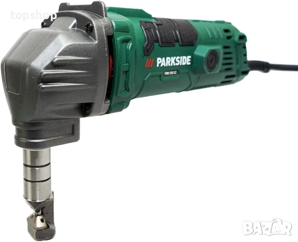 Нова Електрическа ножица за ламарина Parkside PMK 550 ниблер 550W  , снимка 6 - Други инструменти - 54099727