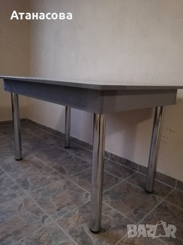 Трапезна разтегателна маса, снимка 2 - Маси - 53258399