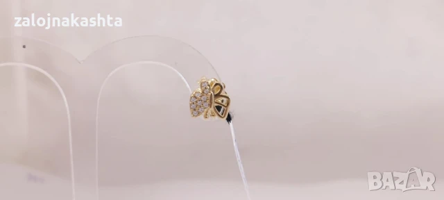 Нови Златни обеци-1,72гр/14кр, снимка 4 - Обеци - 50681376