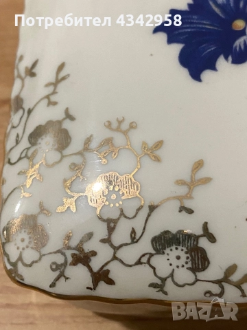 HNR ARZBERG.1925-1939г. Порцеланова кутия за бижута., снимка 6 - Антикварни и старинни предмети - 52216561