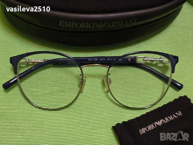 Emporio Armani оригинални дамски диоптрични 3, снимка 7 - Слънчеви и диоптрични очила - 53892640