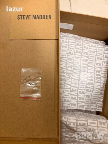 Steve Madden сникърси черни с камъни, снимка 7 - Кецове - 53039634