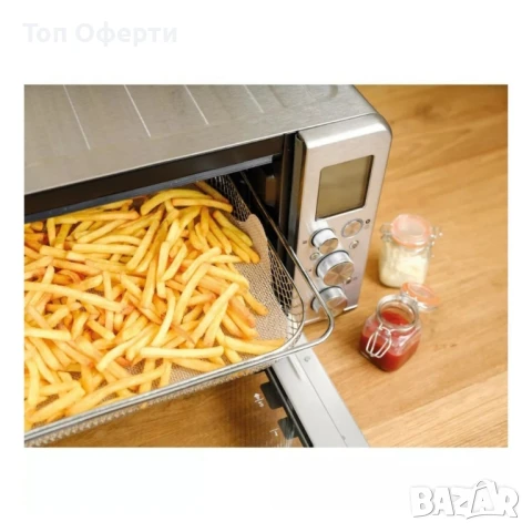 Подложка за Air Fryer 2бр., NoStik, 31x40см.\33x40см., Правоъгълнa  до 260°, кафяв, в плик, снимка 3 - Други - 50436093