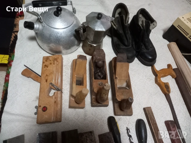 Ножове стари дърводелски инструменти и други, снимка 17 - Ножове - 53240994