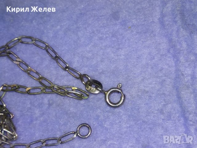 ФИНА СРЕБЪРНА ГРИВНА СРЕБРО 925 КЛАСИЧЕСКА РЕТРО ПЛЕТКА РЪЧНА ИЗРАБОТКА 31358, снимка 9 - Гривни - 42762965