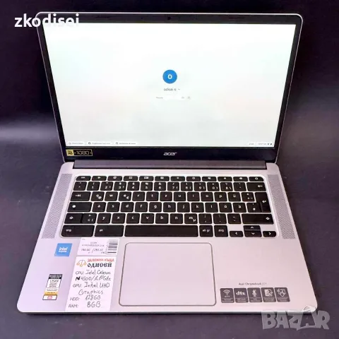 Лаптоп ACER CHROMEBOOK 314 14 Инча, снимка 2 - Лаптопи за дома - 55940858
