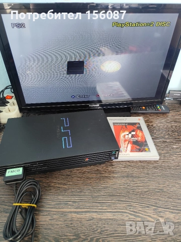 PS2 пълен комплект със FMCB хак, снимка 3 - PlayStation конзоли - 54156152