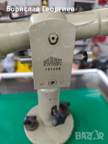 Стар теодолит Breithaupt kassel, снимка 2 - Колекции - 52989602