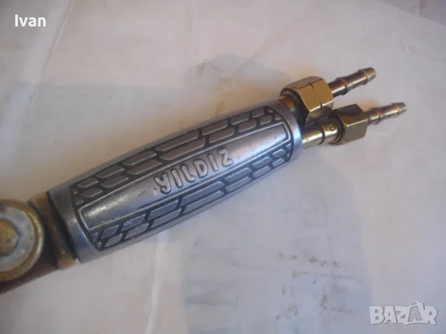 ПРОФЕСИОНАЛНА ОКСИЖЕННА АЦЕТИЛЕНОВА ГОРЕЛКА YLDIZ с 5 рамена и дюзи ОТЛИЧНА, снимка 10 - Други инструменти - 47938946