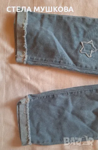 Нови модерни дънки размер 134 см, снимка 3 - Детски панталони и дънки - 47541831