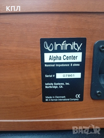 Център Infinity Alpha , снимка 8 - Тонколони - 54136765