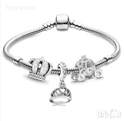 Гривна с талисмани тип Pandora Лило и Стич Lilo and Stitch , снимка 15 - Други - 50664782