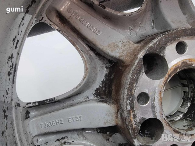 4бр 16ски джанти за Mercedes 5х112мм. A160135, снимка 8 - Гуми и джанти - 44255245