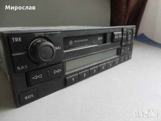 BLAUPUNKT  GRUNDIG BETA VW РЕТРО АВТО КАСЕТОФОН РАДИО ЗА КОЛА , снимка 5 - Аксесоари и консумативи - 31525826