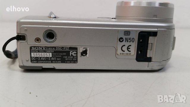 Фотоапарат Sony DSC-P52, снимка 5 - Фотоапарати - 30231506