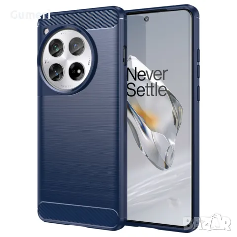 Противоударен Силиконов Гръб Карбон Шарк За OnePlus 12 5G, снимка 3 - Калъфи, кейсове - 47687597