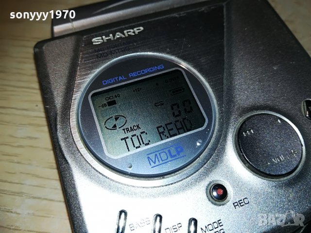 sharp md-mt99h/s-minidisc recorder, снимка 4 - MP3 и MP4 плеъри - 29743076