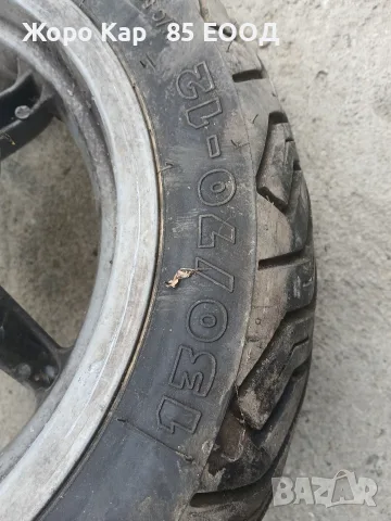 Гума за скутер 130/70/12. Michelin, снимка 15 - Гуми и джанти - 55840554