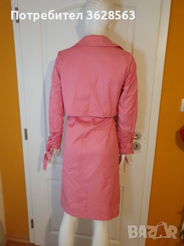 Розов тренчкот RESERVED, снимка 2 - Палта, манта - 42891947