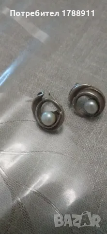 Сребърни обеци 