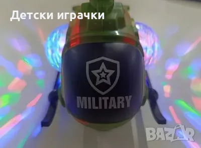 Интерактивен Хеликоптер с пушек и светлинни ефекти , снимка 10 - Други - 49640821