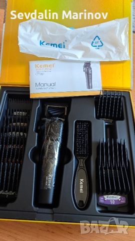 машинка kemei km-1858, снимка 3 - Машинки за подстригване - 51712868