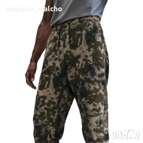 Мъжки Анцуг - Nike Tech Men's Full-Zip Fleece Camo Windrunner Tracksuit; размери: S, M, L и XL, снимка 6 - Спортни дрехи, екипи - 53101420