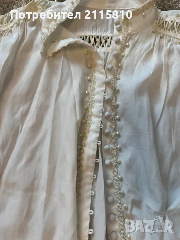 Риза с перли , снимка 2 - Ризи - 47280269
