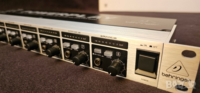 Аудио усилвател за слушалки Behringer Powerplay HA8000 V2 (в гаранция), снимка 3 - Слушалки и портативни колонки - 44688183