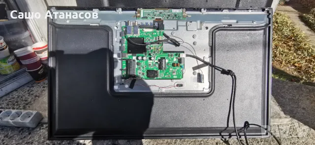 NEO LED-32HS2 HD SMART TV със счупена матрица ,TP.SK516S.PB802 ,CV320H2-F01-XC-3 ,CS104v0 43V6-1177, снимка 5 - Части и Платки - 49627135