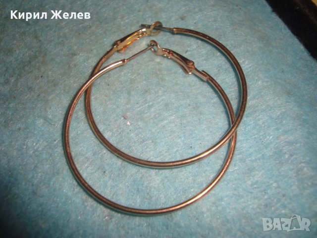 ЗЛАТИСТИ КЛАСИЧЕСКИ СТИЛ АРТ ОБЕЦИ 22191, снимка 3 - Обеци - 35032295