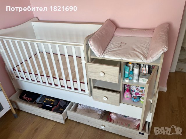 Детско легло LORELLI CLASSIC , снимка 4 - Мебели за детската стая - 37371434