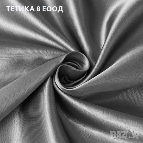 Спален комплект сатен, различни размери, графит-сребро, 2 калъфки за 65х65, снимка 6 - Спално бельо - 51168785