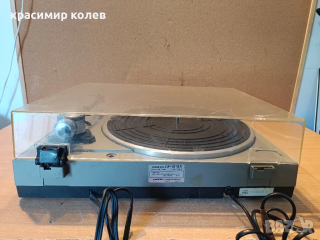 грамофон "ONKYO CP-1015A", снимка 8 - Грамофони - 50479137