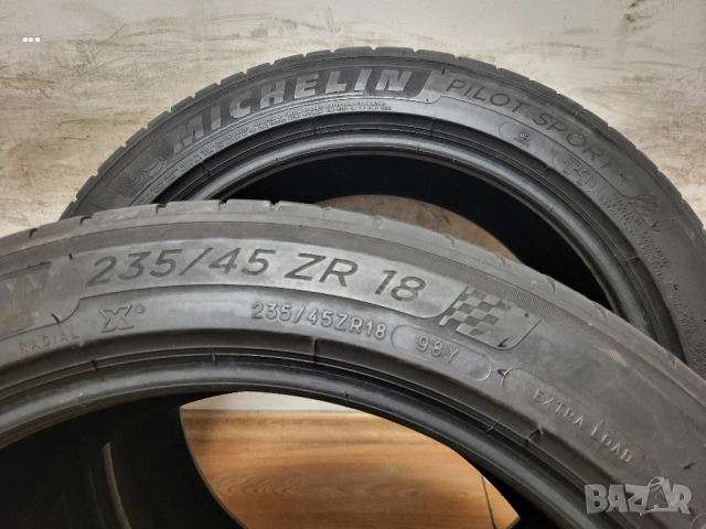 235/45/18 Michelin / летни гуми, снимка 6 - Гуми и джанти - 54157852