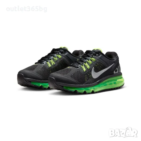 Nike - Air Max 2013 номер 38.5 дамски черни Оригинал Код 8024, снимка 4 - Маратонки - 47387538