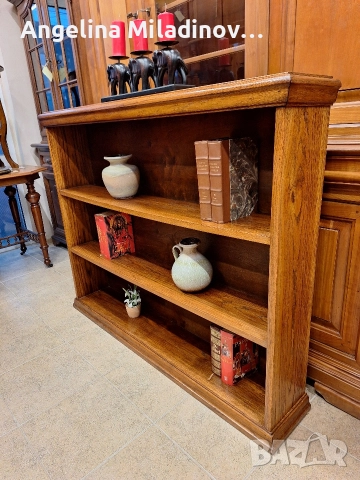 Комод, библиотека дъб масив , снимка 3 - Шкафове - 52670213