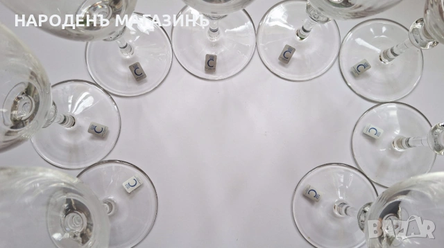 CHRISTINENHUTTE – Нов немски сервиз чаши за бяло вино и шампанско - 8 броя , снимка 12 - Други ценни предмети - 53124794