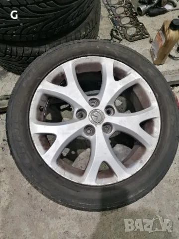 Джанти Мазда 17 , снимка 7 - Гуми и джанти - 47389492