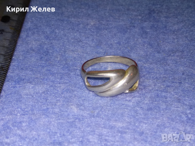 СТИЛЕН АЖУРЕН СРЕБЪРЕН ПРЪСТЕН СРЕБРО 925 ПРОБА 41901, снимка 13 - Пръстени - 44690374